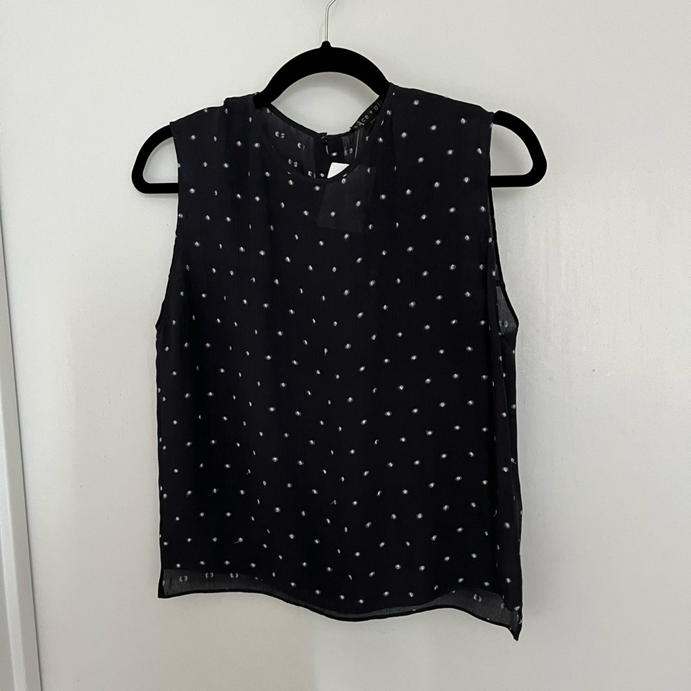 Alice Olivia silk blouse size S